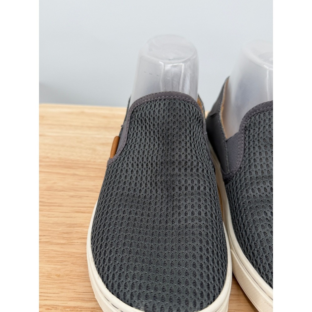 OluKai Pehuea Womens W9 Slip On Sneakers Gray Mesh Lightweight Walking Shoes - Picture 9 of 11